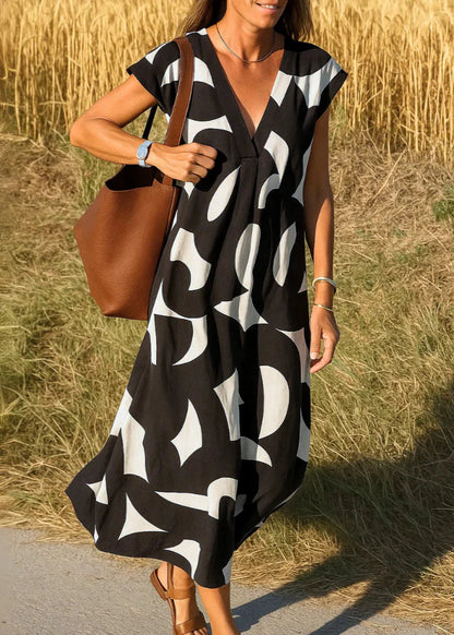 Valé - Robe fluide à col V